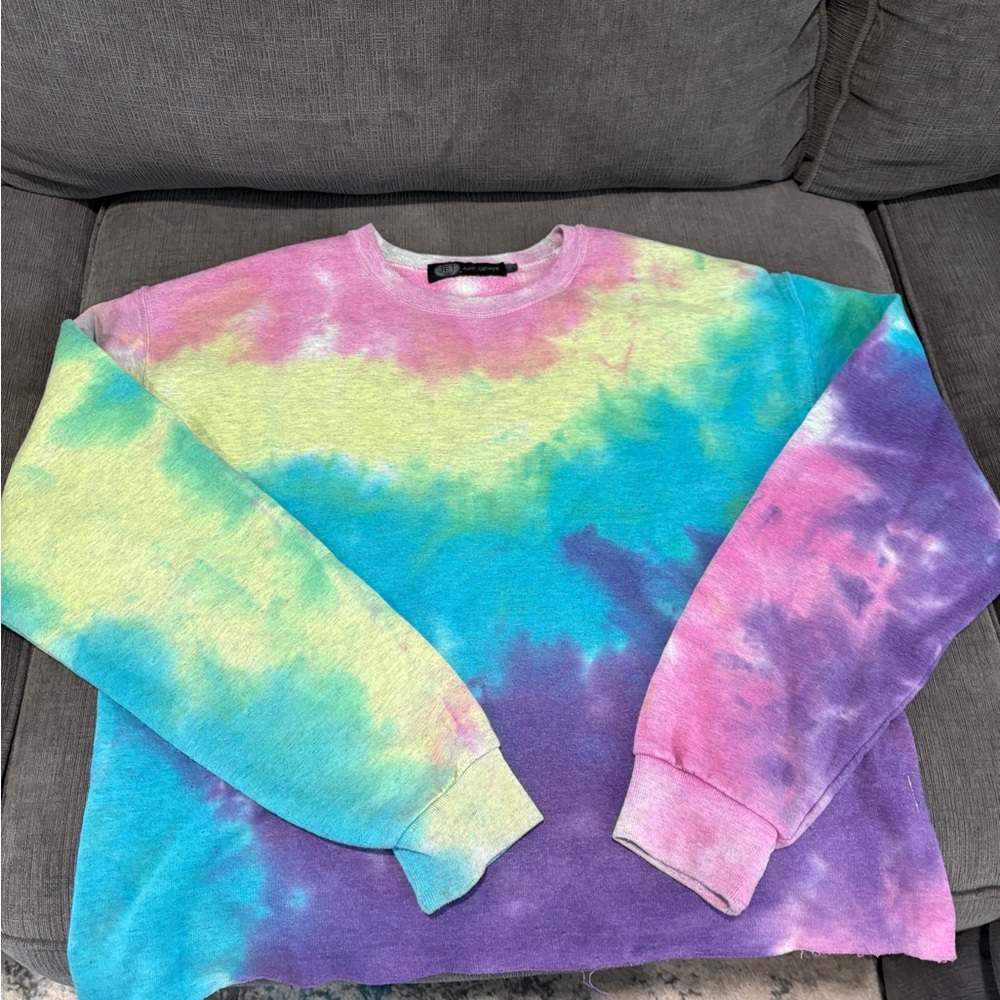 Colorful Tie-Dye Sweatshirt